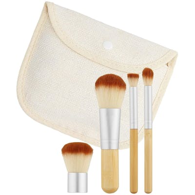 Tools For Beauty Makeup Brush Bamboo Travel Set 5 stk