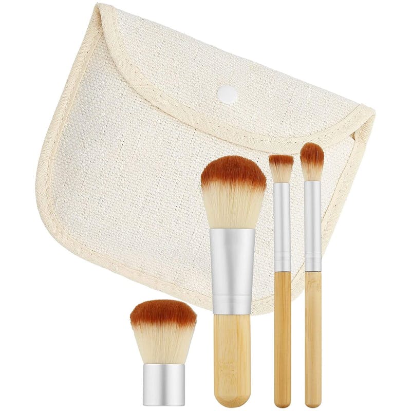Tools For Beauty Makeup Brush Bamboo Travel Set 5 kpl