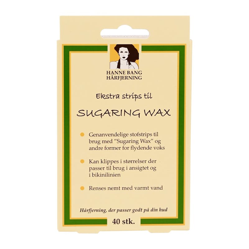 Hanne Bang Sugaring Wax Extra Strips 40 pcs