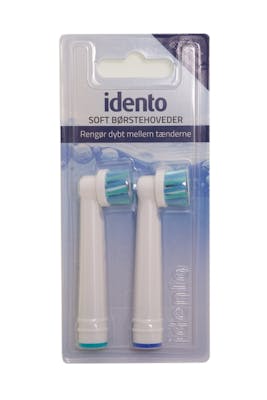 Idento Soft Brush Heads 2 stk
