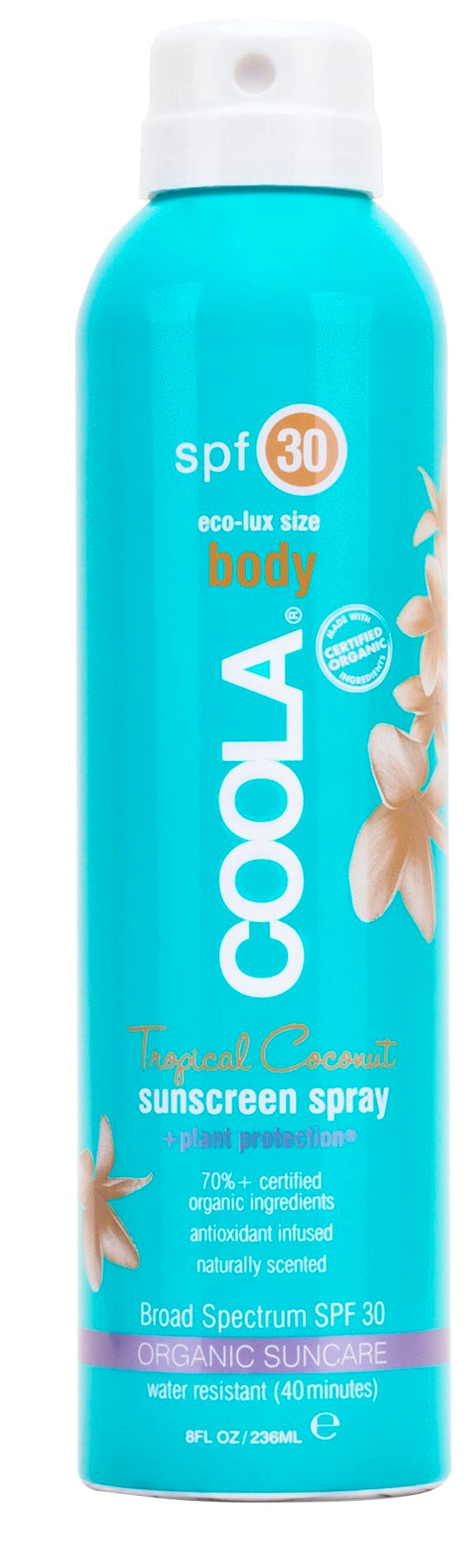 Coola Body Sunscreen Spray Tropical Coconut SPF30 236 ml 219.95 kr