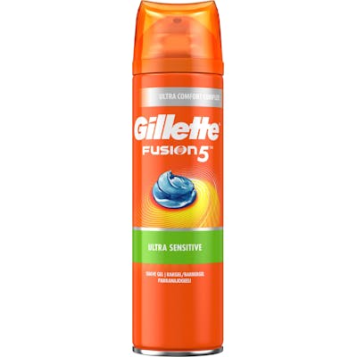 Gillette Fusion 5 Ultra Sensitive Shaving Gel 200 ml