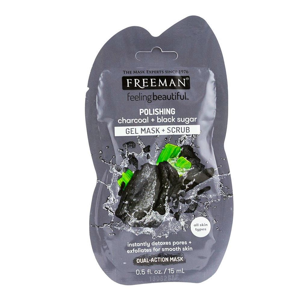 Freeman Polishing Charcoal & Black Sugar Gel Mask 15 ml £0.99