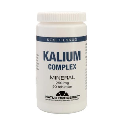 Natur Drogeriet Kalium Complex Tabletter 250 mg 90 stk