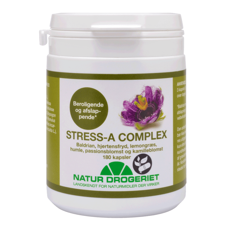 Natur Drogeriet Stress-A Complex Kapsler 180 stk