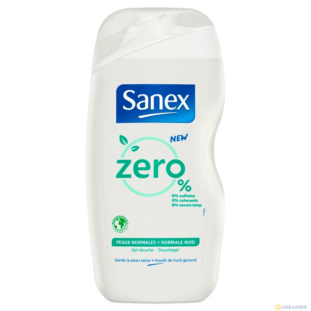 Sanex Zero Shower Gel Normal Skin 500 ml £2.25
