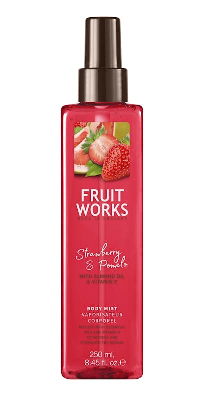 Fruit Works Strawberry &amp; Pomelo Body Mist 250 ml