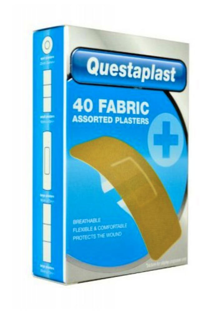 Questaplast Diverse Stoffen Pleisters 40 st