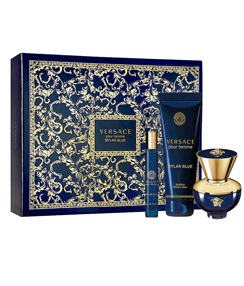 Versace Dylan Blue Pour Femme EDP & EDP Mini & Body Lotion 100 ml + 10