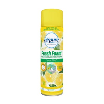 Airpure Fresh Foam Toiletreiniger Citrus Zing 500 ml