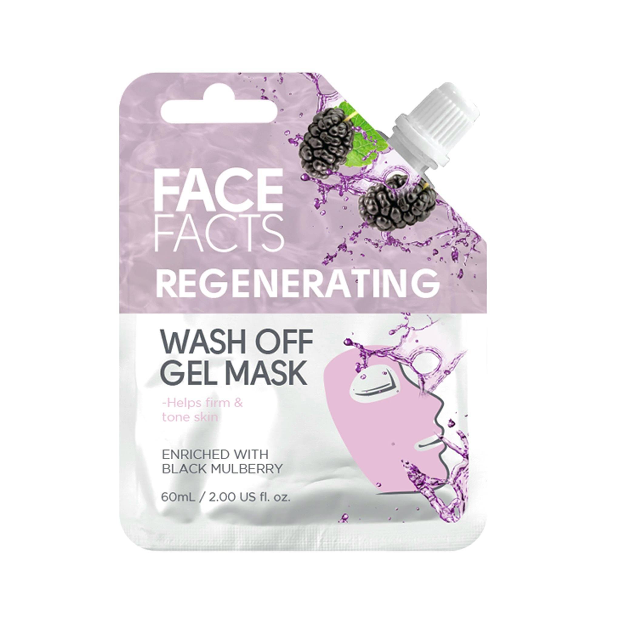Face Facts Regenerating Wash Off Gel Mask 60 ml £2.45