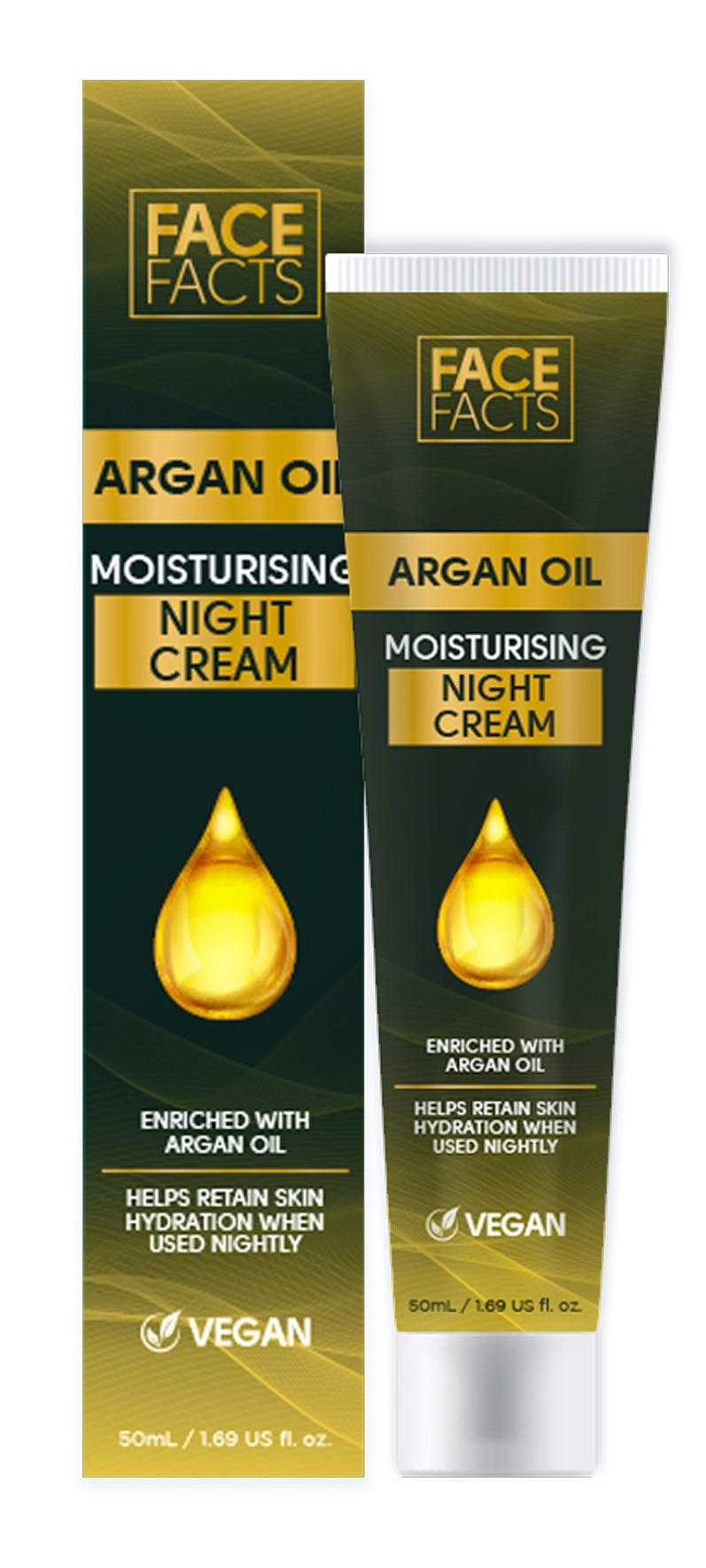 Face Facts Argan Oil Moisturising Night Cream 50 ml £1.99