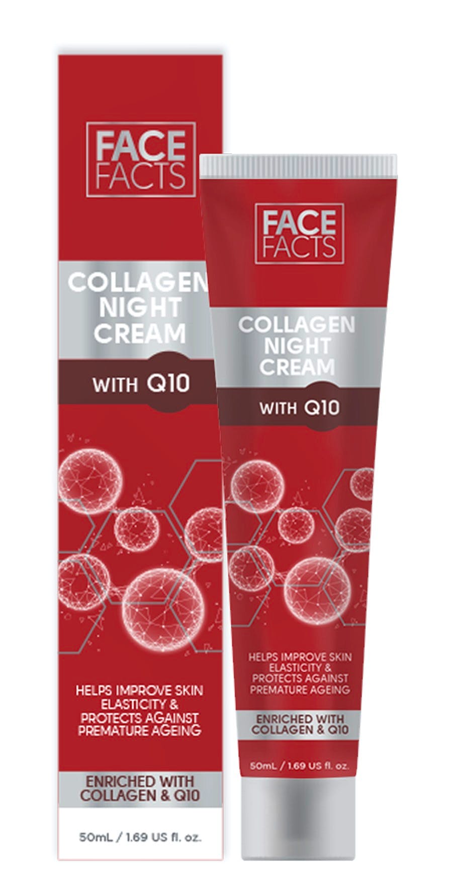 Face Facts Collagen Q10 Night Cream 50 ml