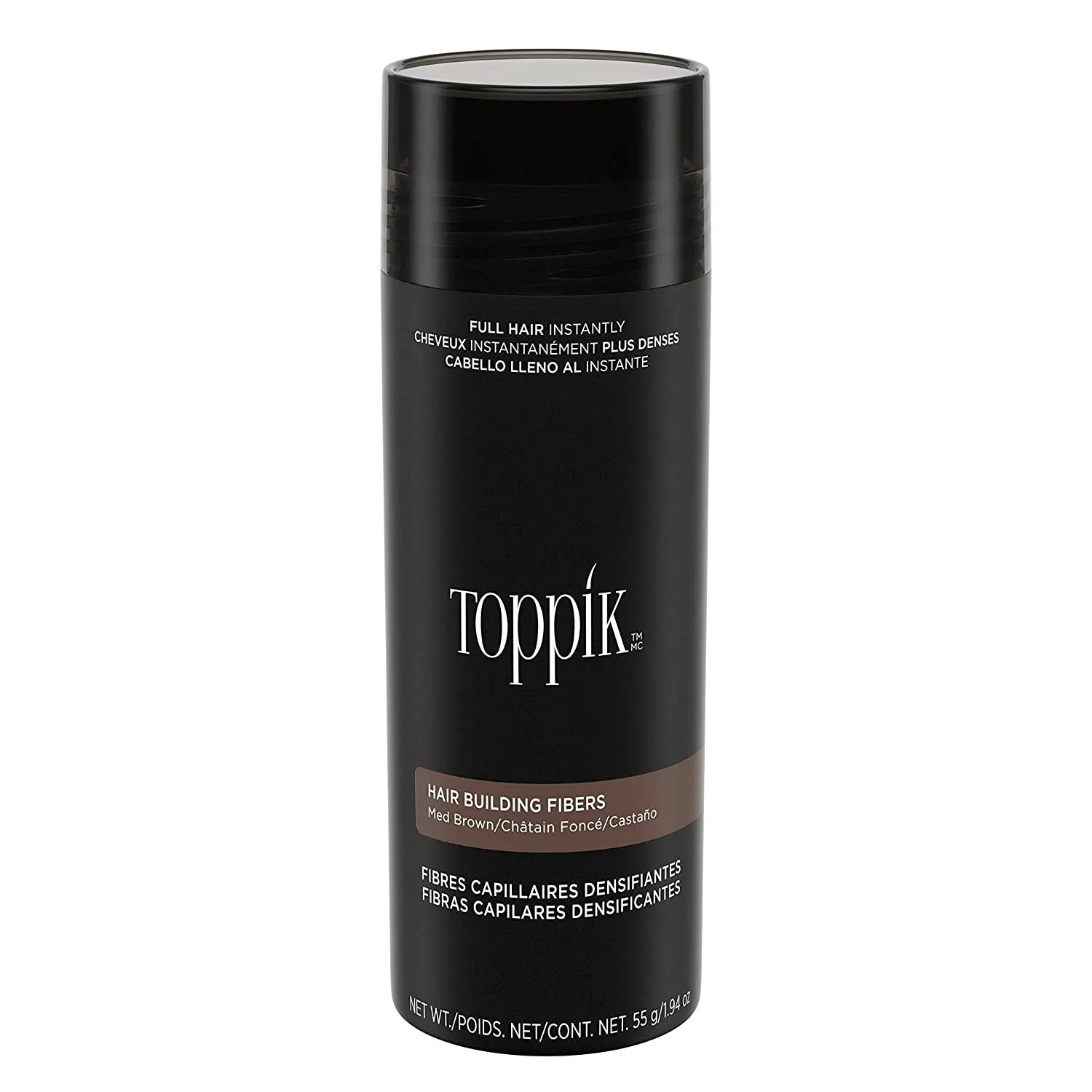 Toppik Hair Building Fibers Medium Brown 55 g
