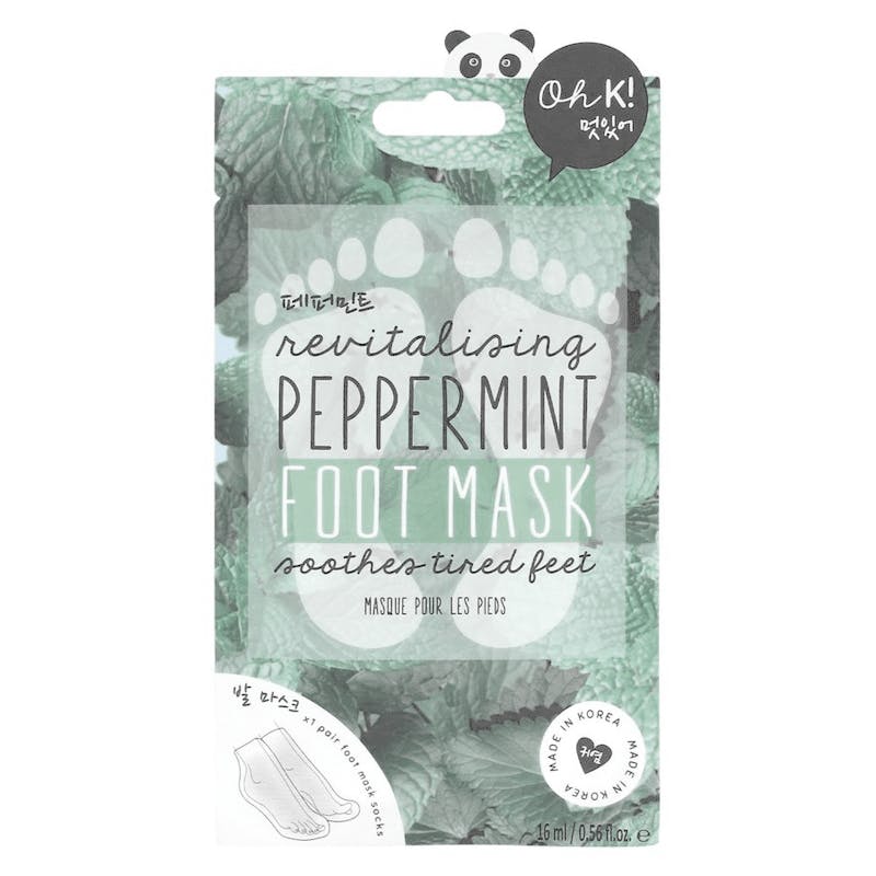 Oh K! Revitalising Peppermint Foot Mask 1 par