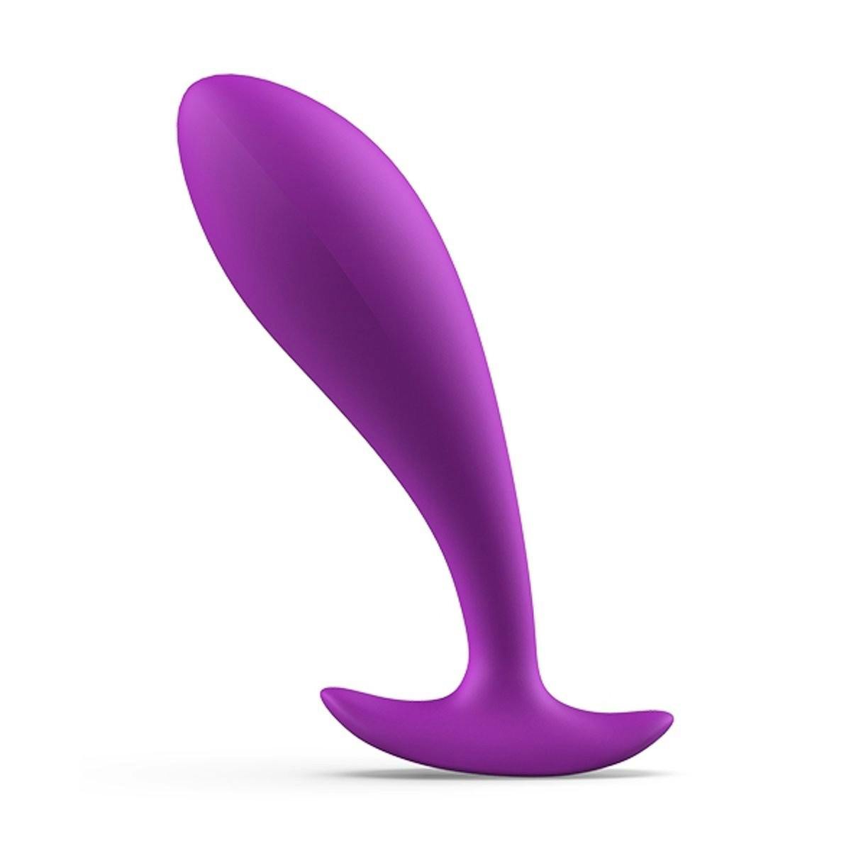 B Swish Bfilled Basic Anal Plug Purple 1 stk