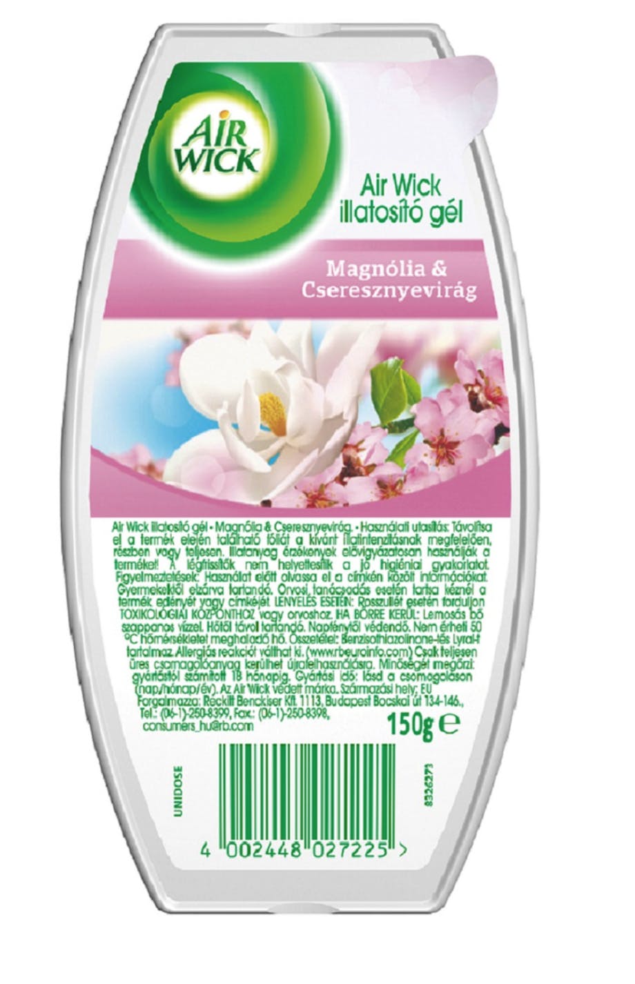 Air Wick Odour Stop Gel Magnolia 150 g £1.45