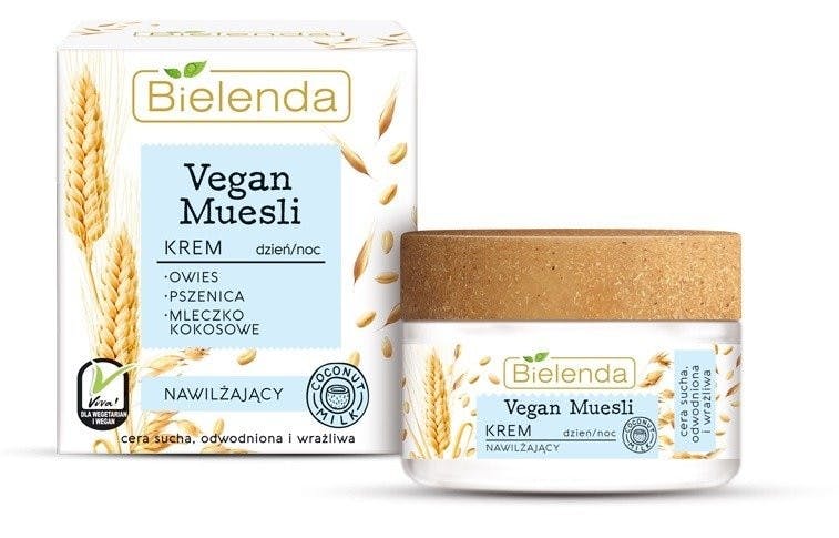 Vegan Muesli Moisturizing Cream For Day & Night 50 Ml Fra Bielenda