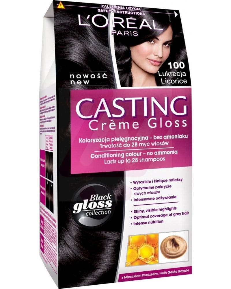 L'Oréal Paris Casting Creme Gloss 100 Licorice 1 st