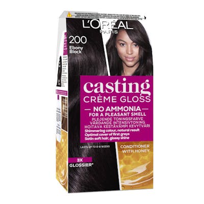 L'Oréal Casting Creme Gloss 200 Ebony Black 1 stk