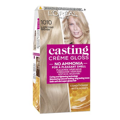 L'Oréal Casting Creme Gloss 1010 Iced Light Blonde 1 stk