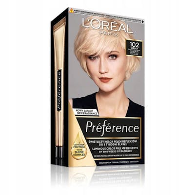 L'Oréal Preference 102 Extra Light Pearl Blonde 1 st