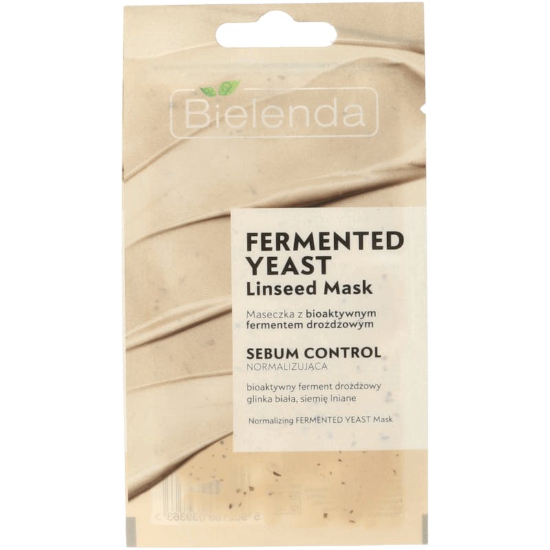 Bielenda Fermented Yeast Luffa Linseed Mask With Sebum Control 8 g