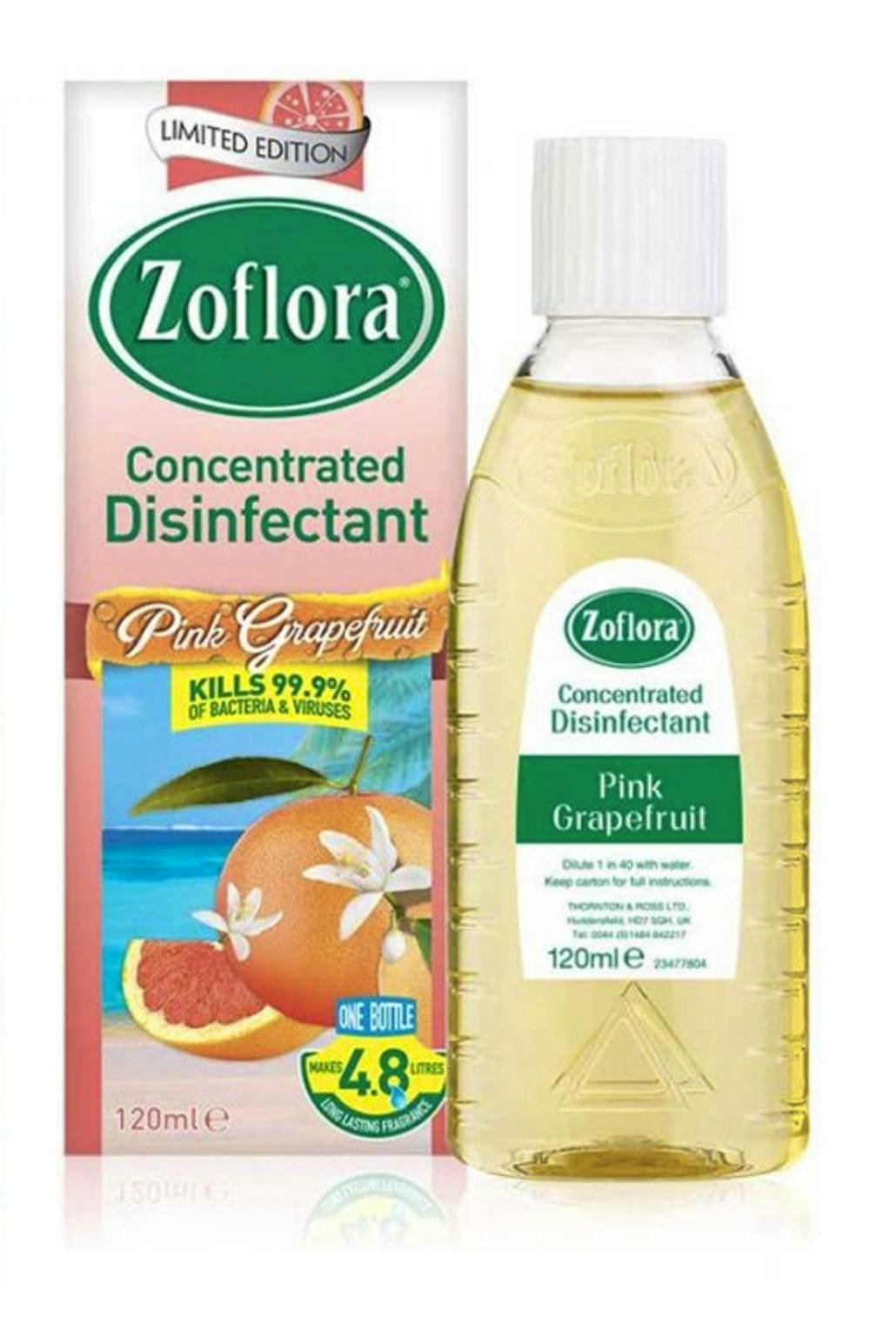 Zoflora Concentrated Disinfectant Pink Grapefruit 120 ml £1.75