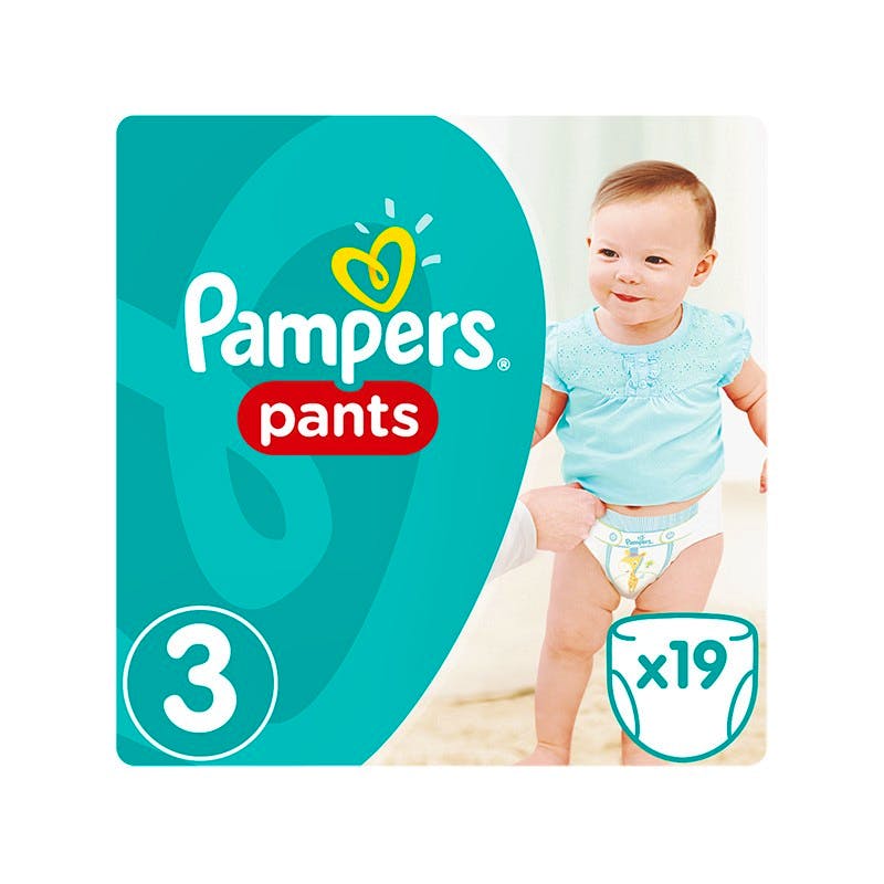 Pampers Nappy Pants 3 19 pcs £3.45