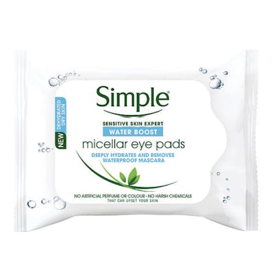 Simple Water Boost Micellar Eye Pads 30 st