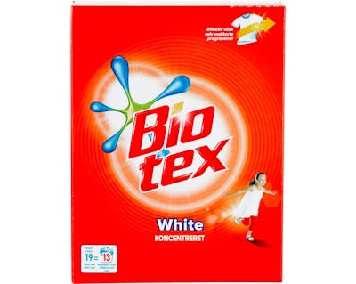 Biotex Tiivistetty Pesujauhe Valkoinen 689 g
