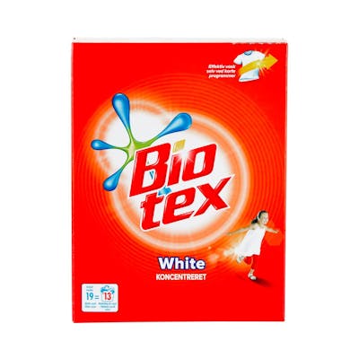 Biotex Tiivistetty Pesujauhe Valkoinen 689 g