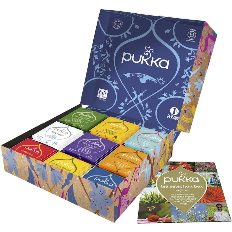 Pukka Tea Selection Box Øko 9 x 5 sachets