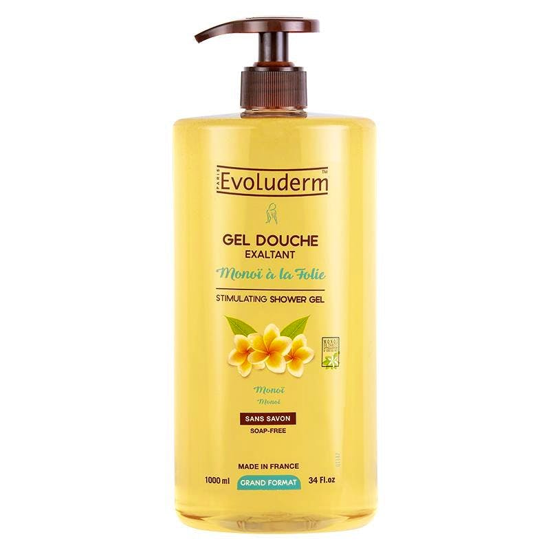 Evoluderm Monoi A La Folie Stimulating Shower Gel 1000 ml £4.99