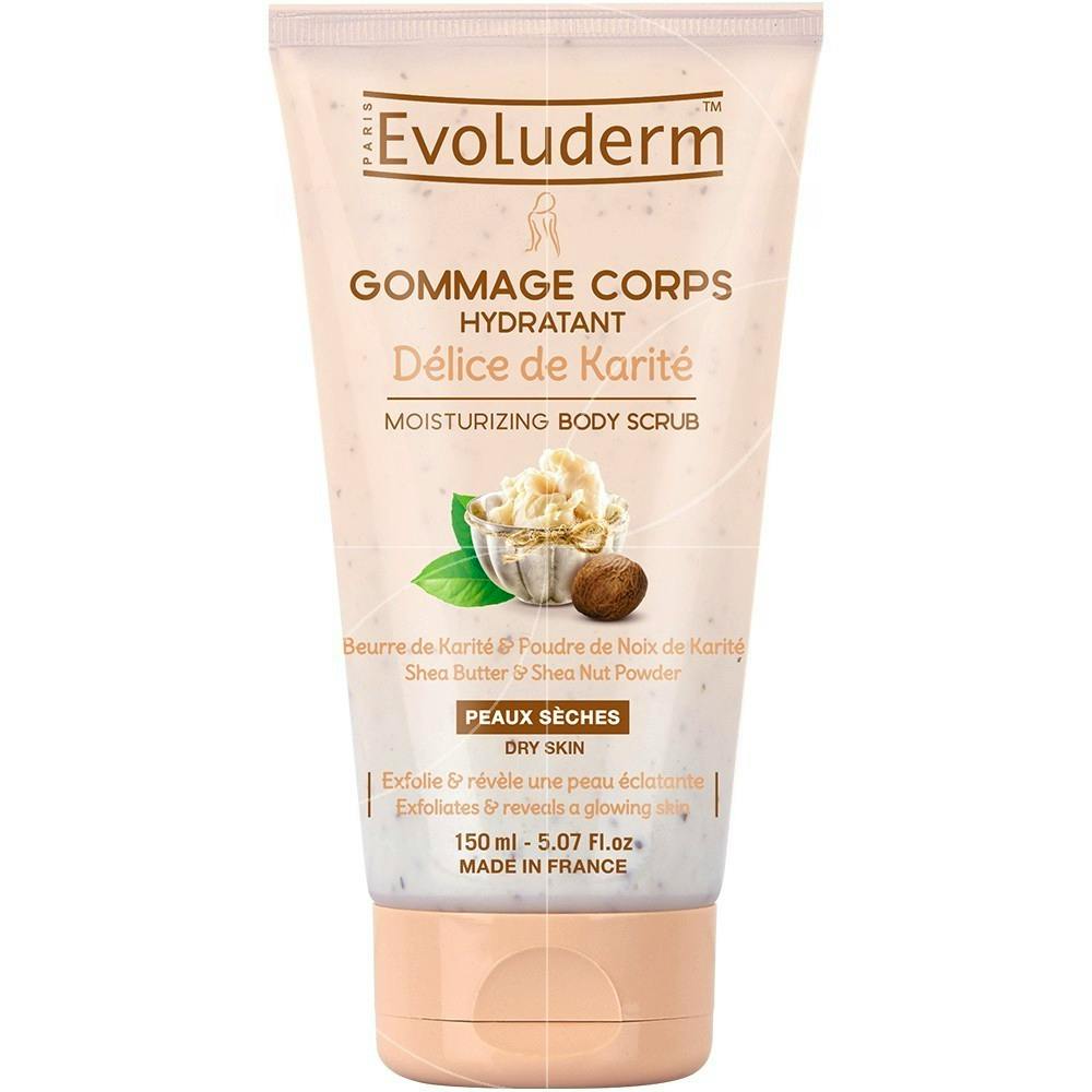 Evoluderm Shea Butter Moisturizing Body Scrub 150 ml