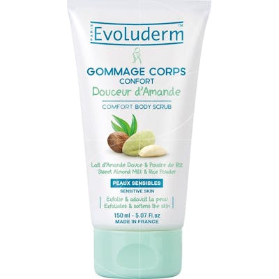 Evoluderm Douceur D&#039;Amande Comfort Body Scrub Sensitive Skin 150 ml