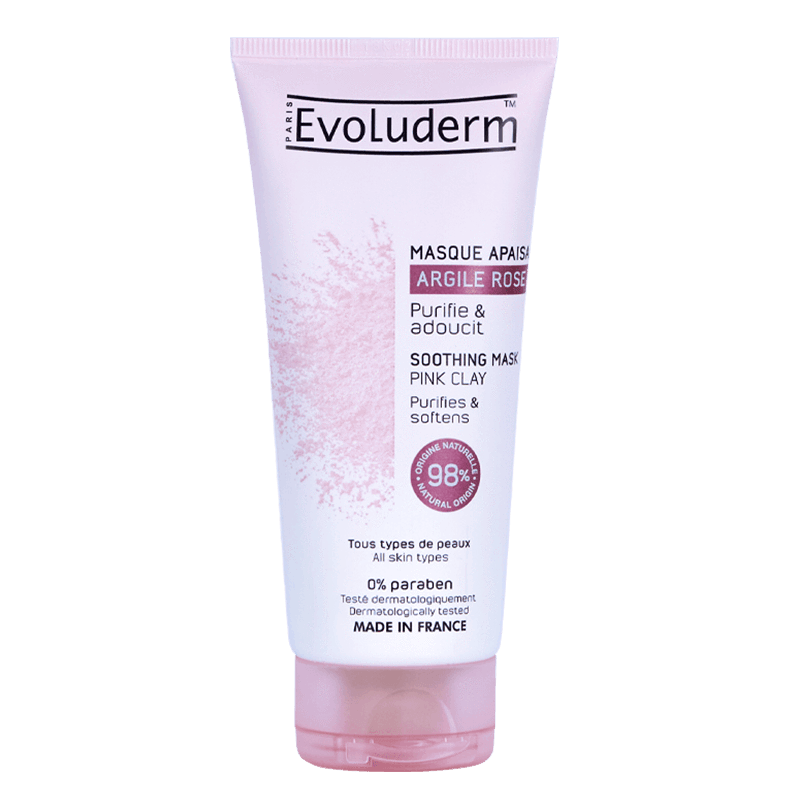 Evoluderm Soothing Mask Pink Clay 100 ml