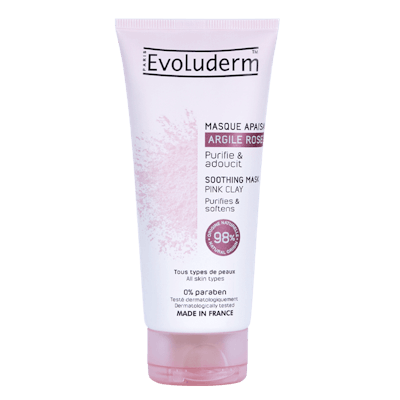 Evoluderm Soothing Mask Pink Clay 100 ml