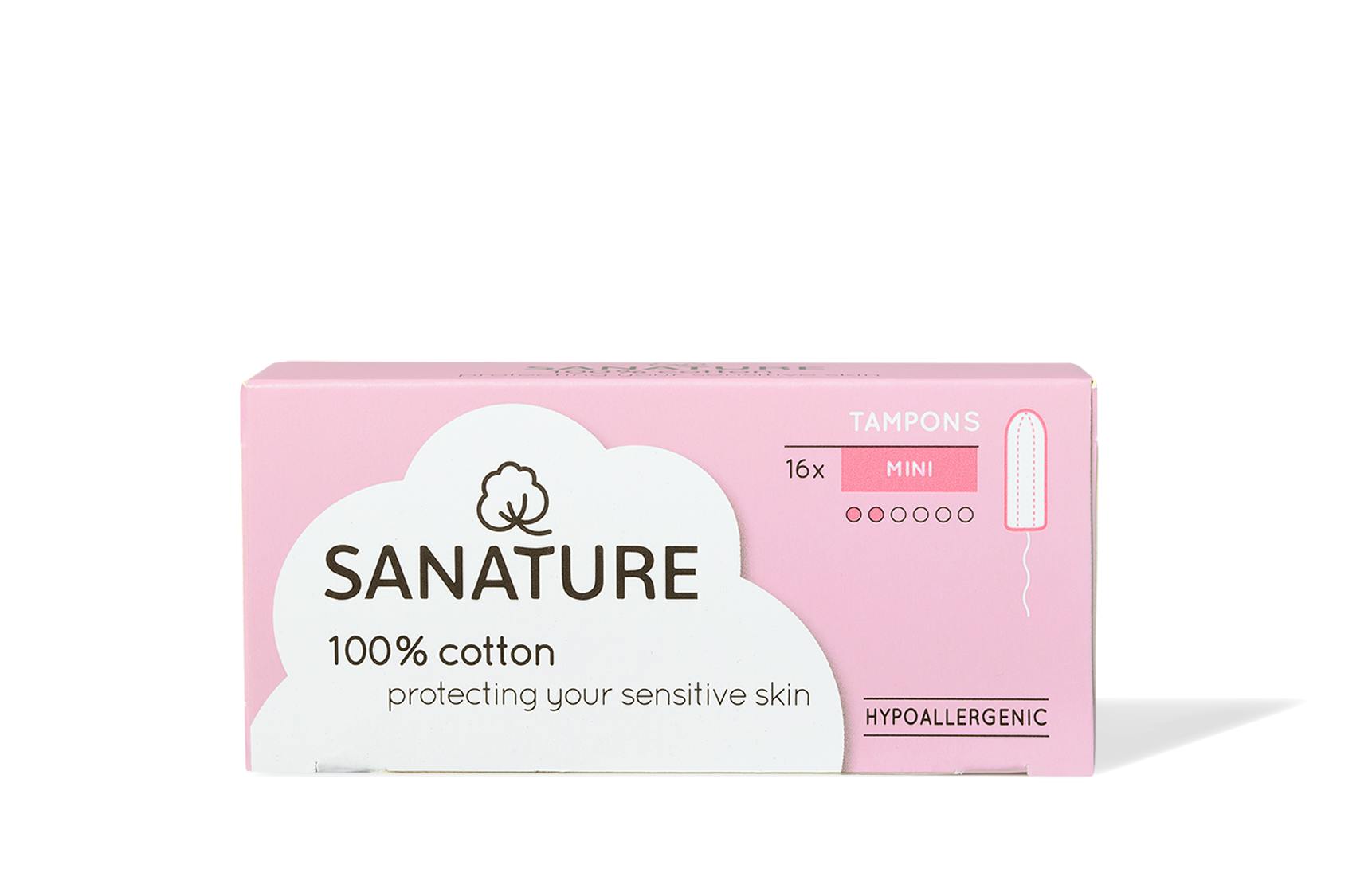 Sanature Tampons Mini 16 stk 14.95 kr