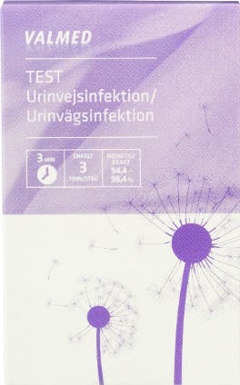 Valmed Urinvejsinfektion Selvtest 1 Stk - 56.95 Kr