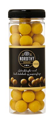 Nordthy Lakridskugler Med Hvid Chokolade &amp; Passionsfrugt 300 g
