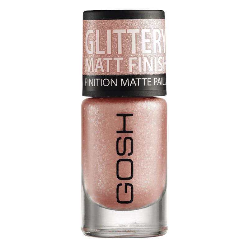 GOSH Frosted Nail Lacquer 07 Frosted Soft Coral 8 ml