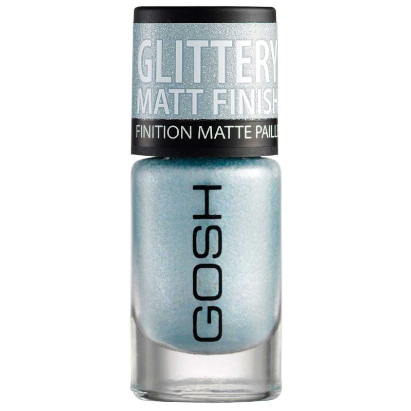 GOSH Frosted Nail Lacquer 08 Frosted Soft Blue 8 ml