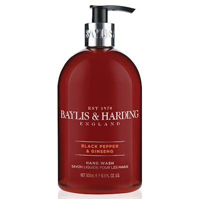 Baylis &amp; Harding Black Pepper &amp; Ginseng Hand Wash 500 ml