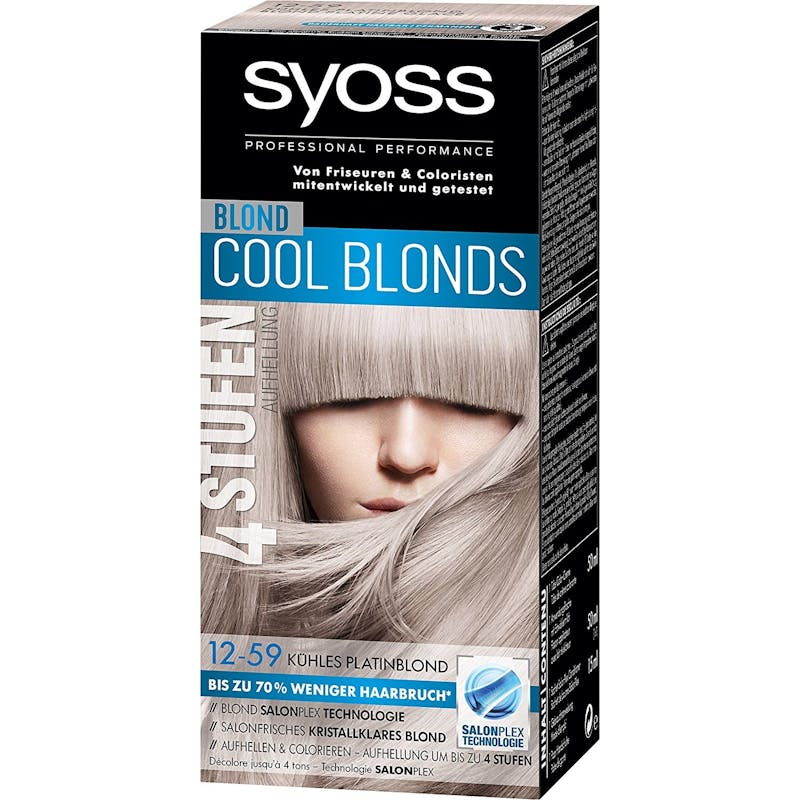 Syoss Cool Blonds 12.59 Cool Platinum Blonde 1 kpl