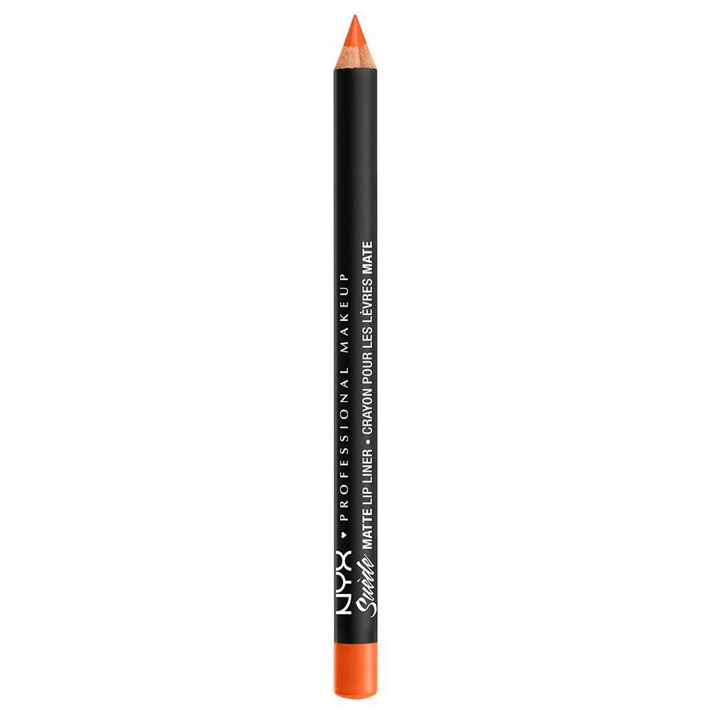 NYX Professional Make Up Suede Matte Lip Liner Orange County 1 Pcs 4 25
