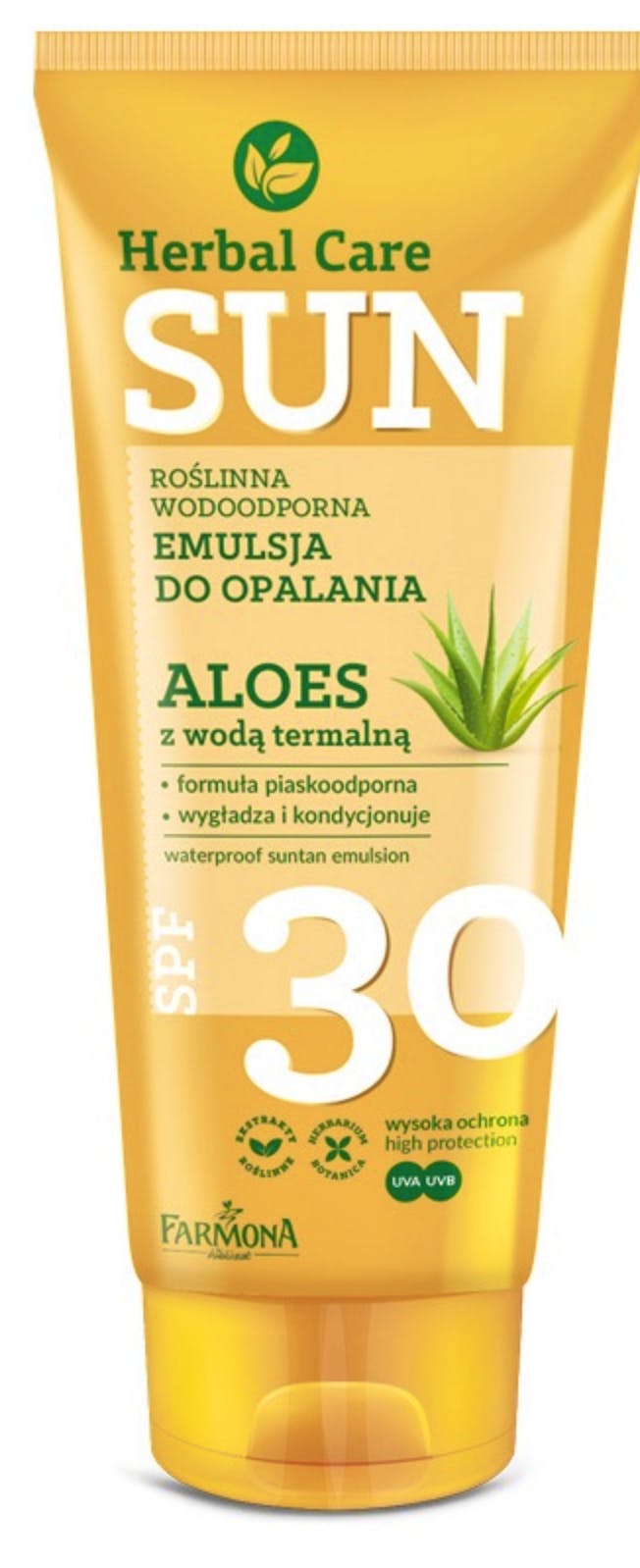 Herbal Care Sun Waterproof Suntan Emulsion SPF30 150 ml £5.25