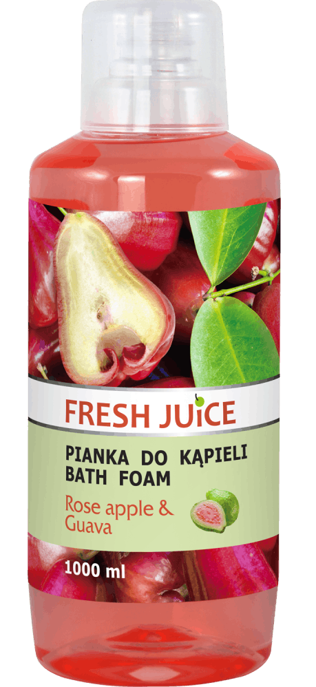 Fresh Juice Rose Apple & Guava Bath Foam 1000 ml £2.45