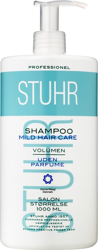Ernest Shackleton mandat hældning Stuhr Mild Hair Care Shampoo Volume 1000 ml - 114.95 kr