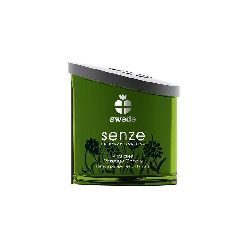 Swede Senze Vitalizing Massage Candle Lemon Pepper Eucalyptus 150 ml